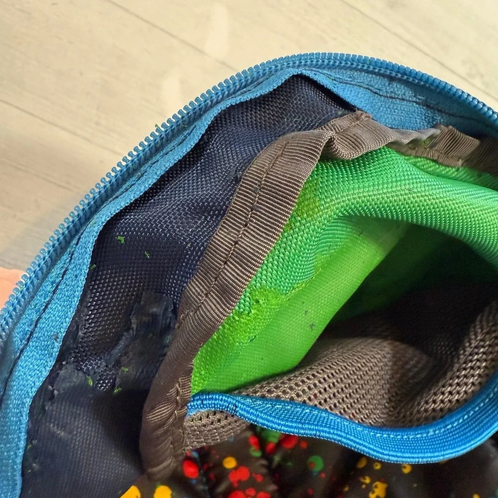 The North Face Homeslice Toddler kids‎ Back Pack Youth School Hiking blue green